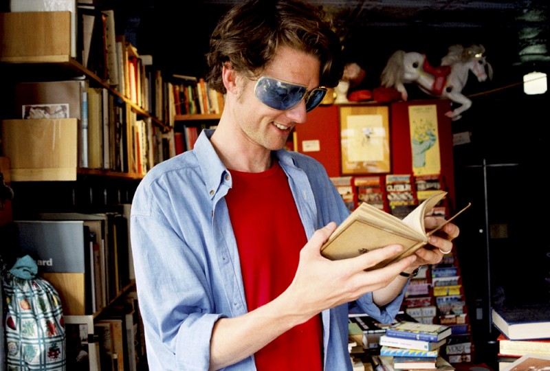 Ben wearing Blue Sunglasses, © Margaret Schnipper, photographer